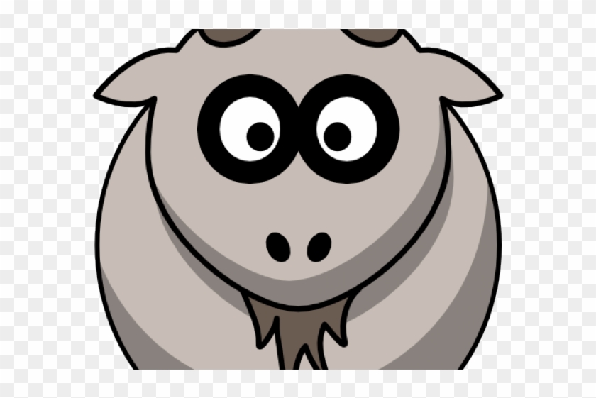 Goat Clipart Cabra - Cartoon Goat Png #1765872