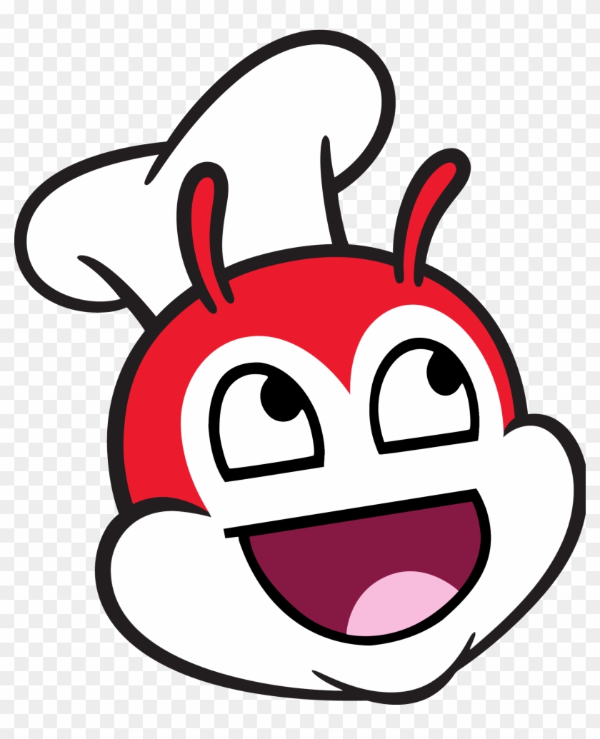 Awesome Face / Epic Smiley - Jollibee Logo Transparent #1765934