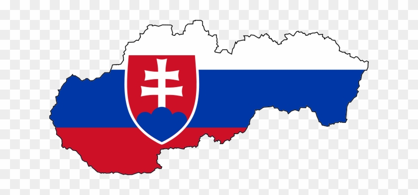 Normally - Slovakia Flag Map #1765958