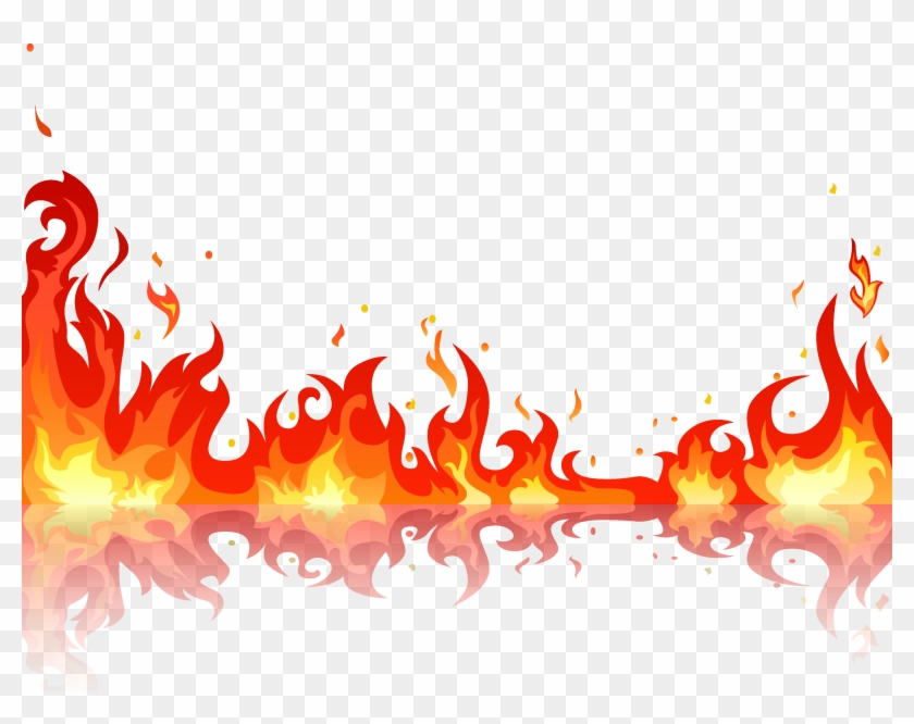 Flame - Png Vector Fire #1766026