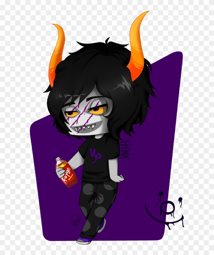 Homestuck Clipart Drawing - Gamzee Makara Chibi #1766069