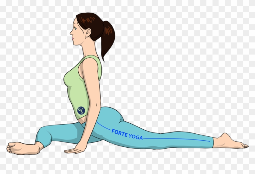 One Legged King Pigeon Yoga Pose Ii - One Legged King Pigeon Yoga Pose Ii #1766153