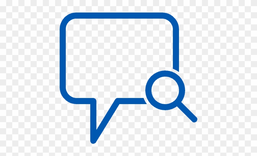 A Talk Bubble With A Magnifying Glass - A Talk Bubble With A Magnifying Glass #1766746
