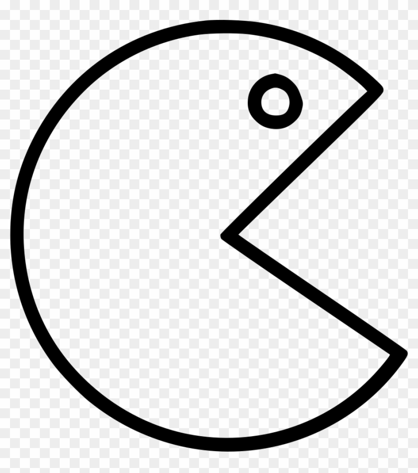 Character Computer Pacman Play Fun Entertainment Svg - Character Computer Pacman Play Fun Entertainment Svg #1766811