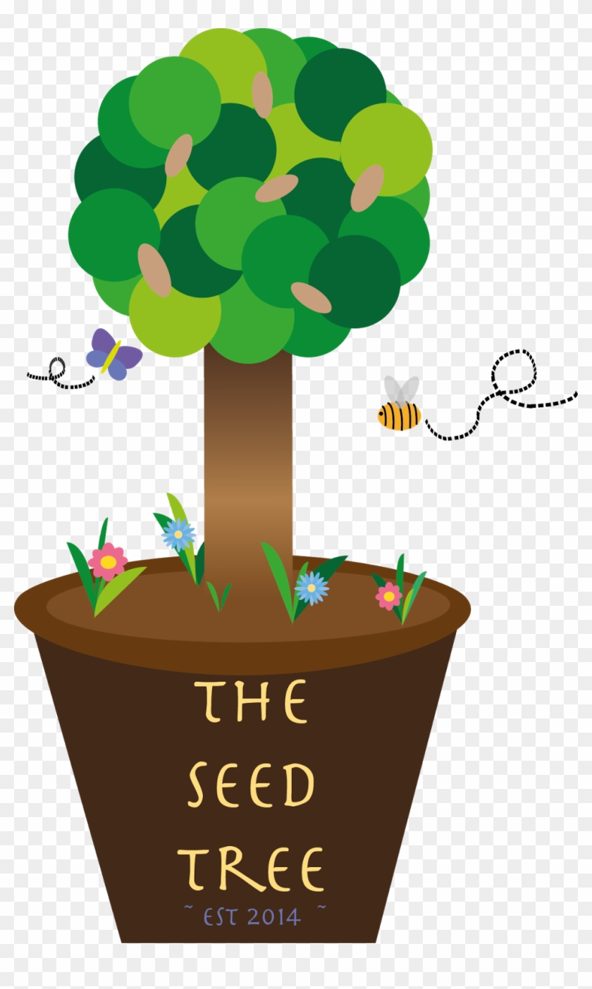 Seeds Vector Tree Logo - Seeds Vector Tree Logo #1767822