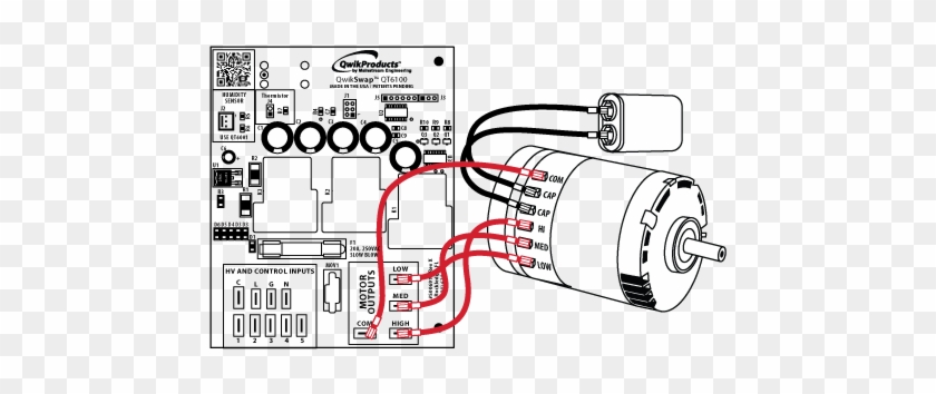 Qwik Com Qwikproducts™ Radco Fan Motor Wiring A New - Qwik Com Qwikproducts™ Radco Fan Motor Wiring A New #1768393