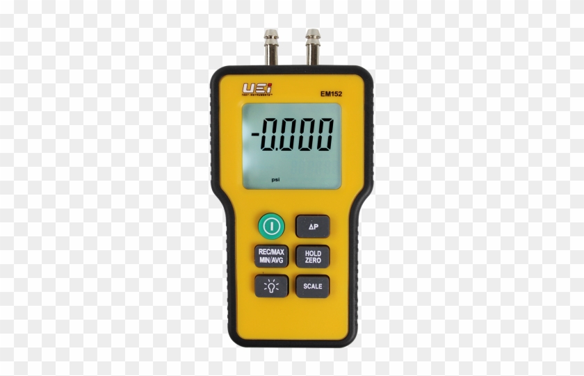 Dual Differential Digital Manometer Dual Input Differential - Dual Differential Digital Manometer Dual Input Differential #1769138