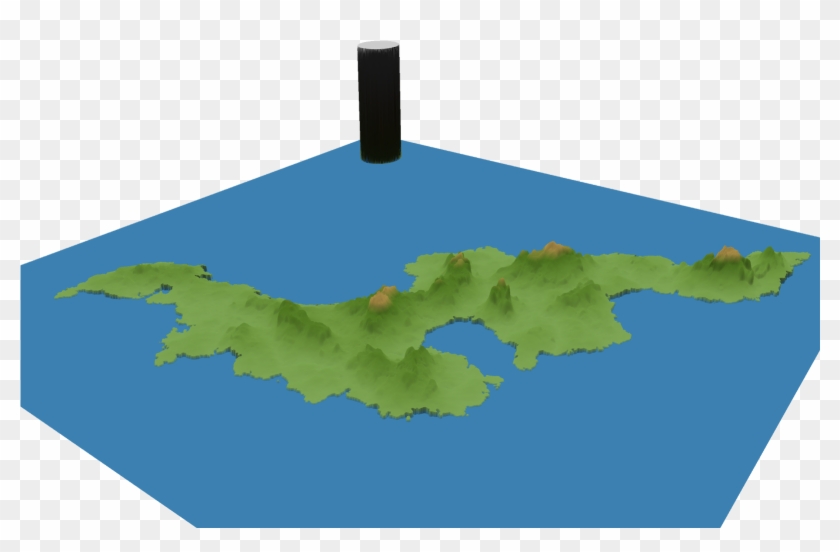 Wilbur's 3d Preview Of The Height Field Above, Using - Wilbur's 3d Preview Of The Height Field Above, Using #1769149
