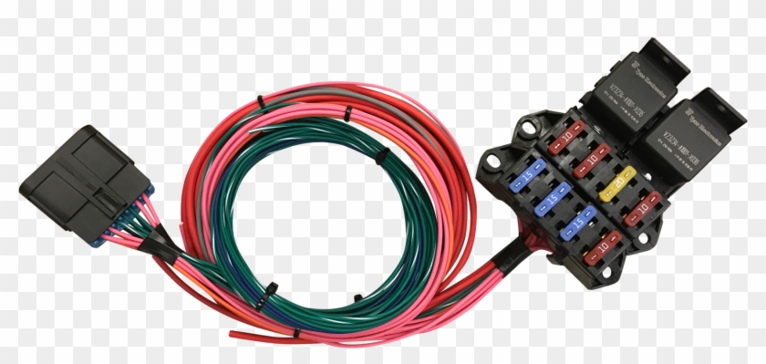 Basic Fuse Block Assembly With Relays - Basic Fuse Block Assembly With Relays #1769236