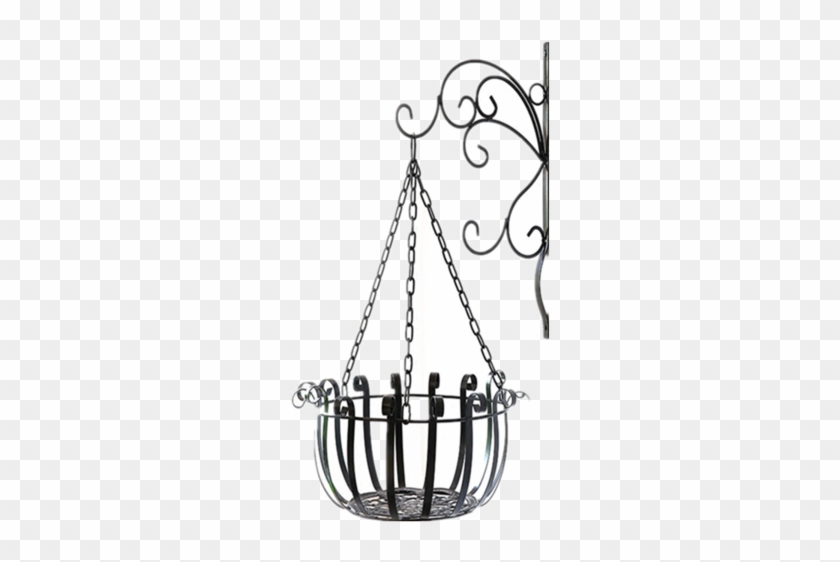 European Wrought Iron Wall Hanging Flower Pot Rack - European Wrought Iron Wall Hanging Flower Pot Rack #1770855