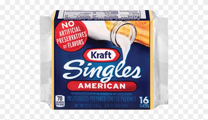 Kraft American Single Cheese 12oz - Kraft American Single Cheese 12oz #1770937
