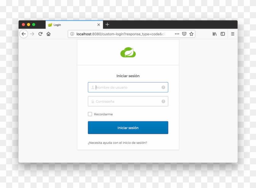 Sign-in Widget In Spanish - Sign-in Widget In Spanish #1771261