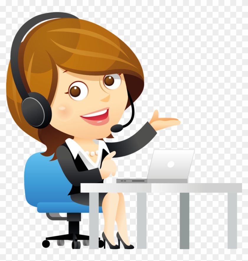 Introducer Channel - Callcenter Agent Clipart Png #268175