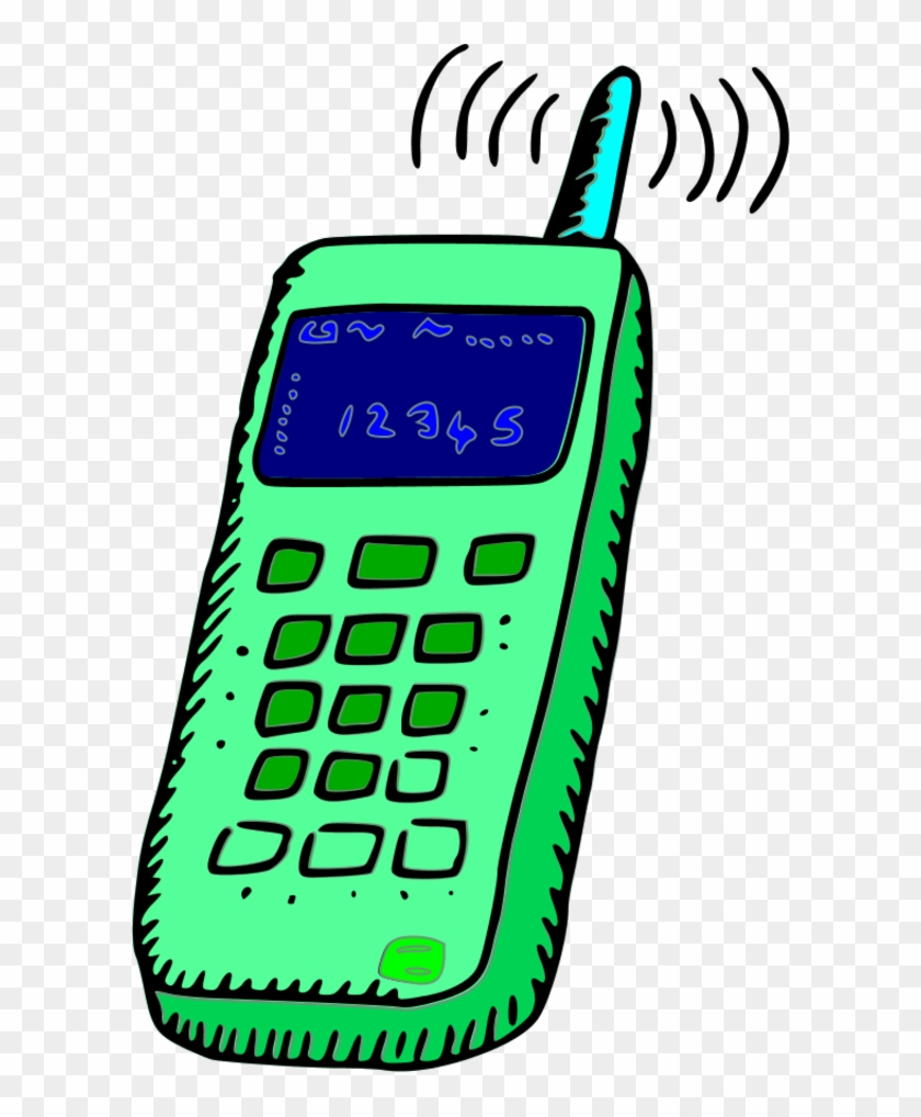 Analogue Mobile Phone - Clipart Cell Phone #268182