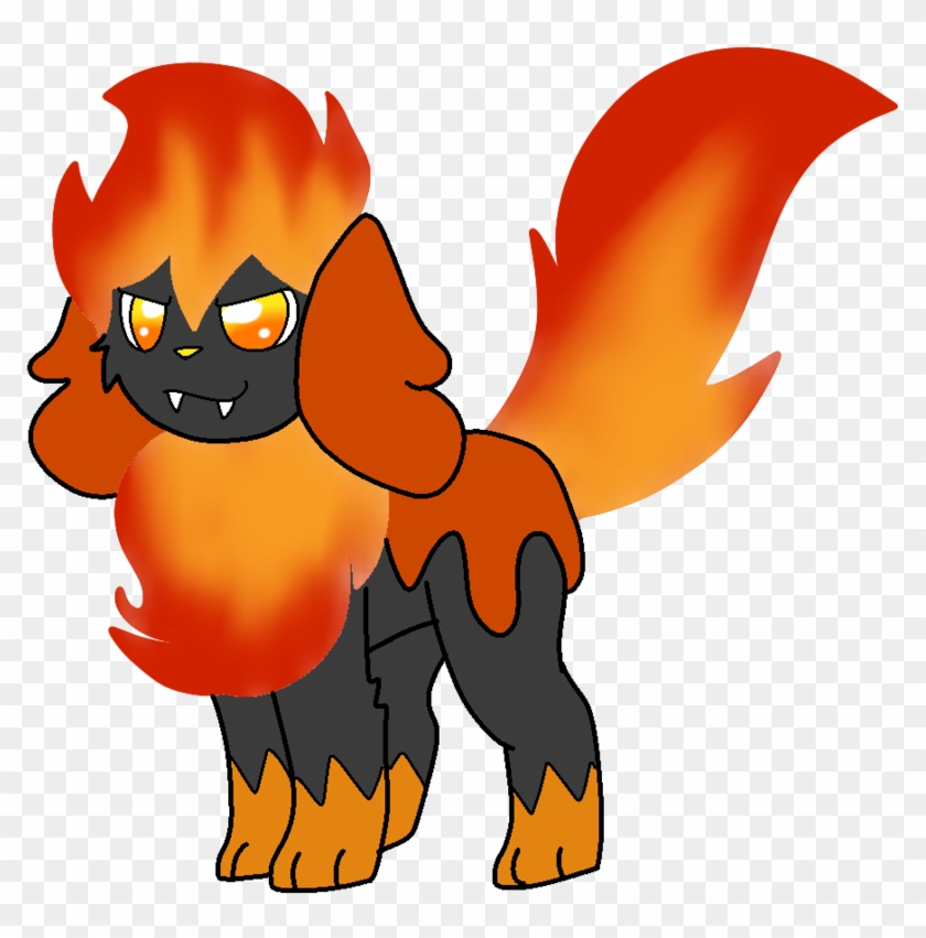 Fire Doge By Rainbowbeatlebeatz - Cartoon #268224