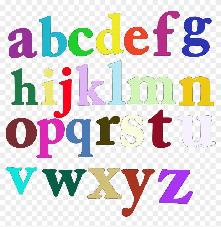 Big Image - Lower Case Alphabet #268277