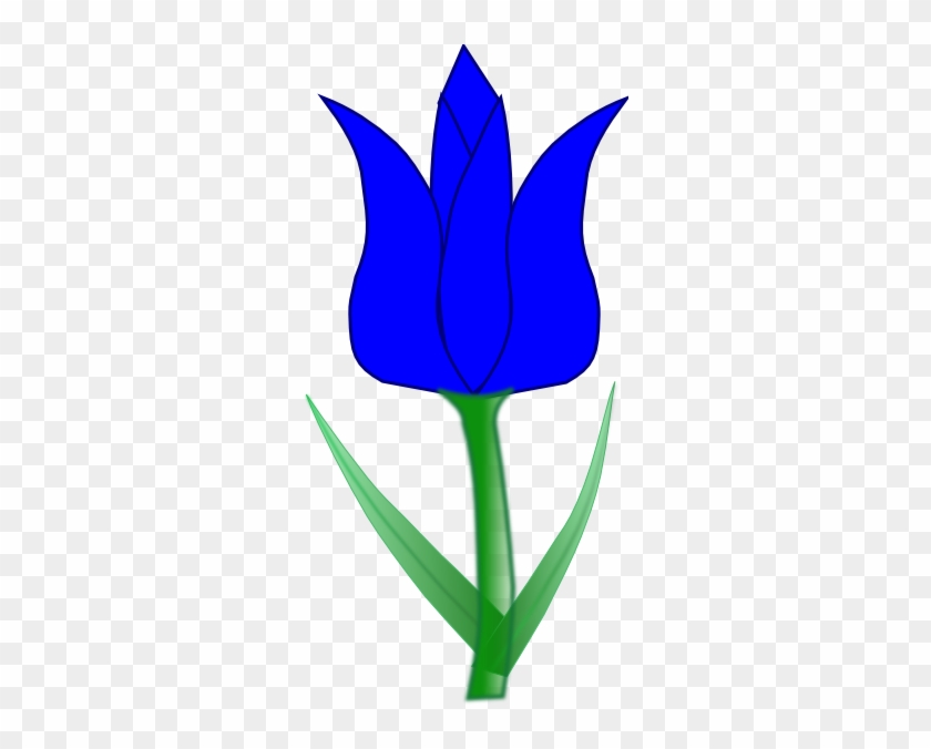 Tulip Clip Art At Vector Clip Art Free - Tulip Flowers Clip Art #268372