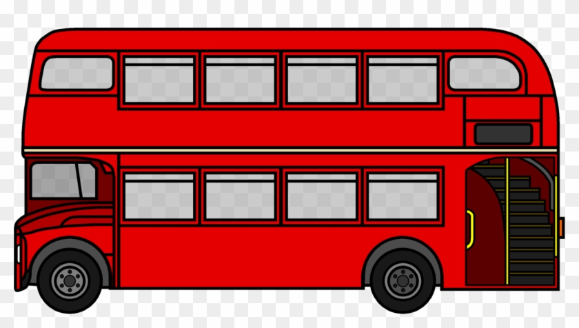 Double-decker Bus Aec Routemaster London Clip Art - London Bus Png #268385