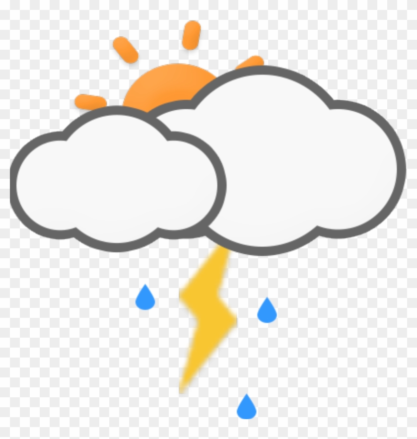 Partly Sunny W/ Thunder Storms - Snow Flurry #268409