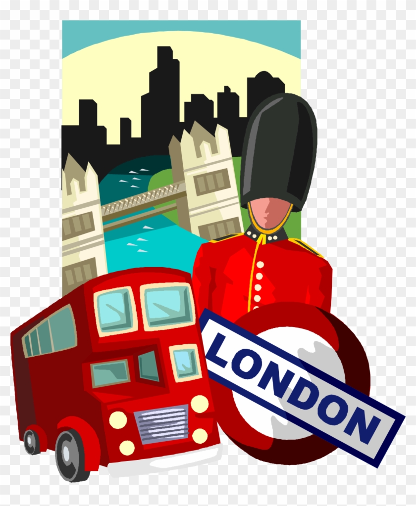 London Collage - Trip To London Clipart #268424