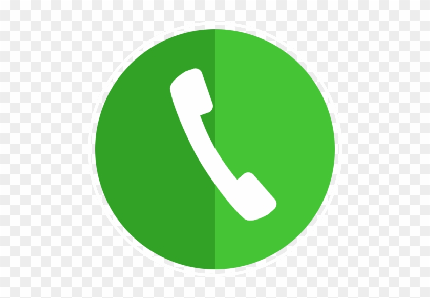 Blue Phone Icon Free Icons Download - Phone Icon Green Circle #268462