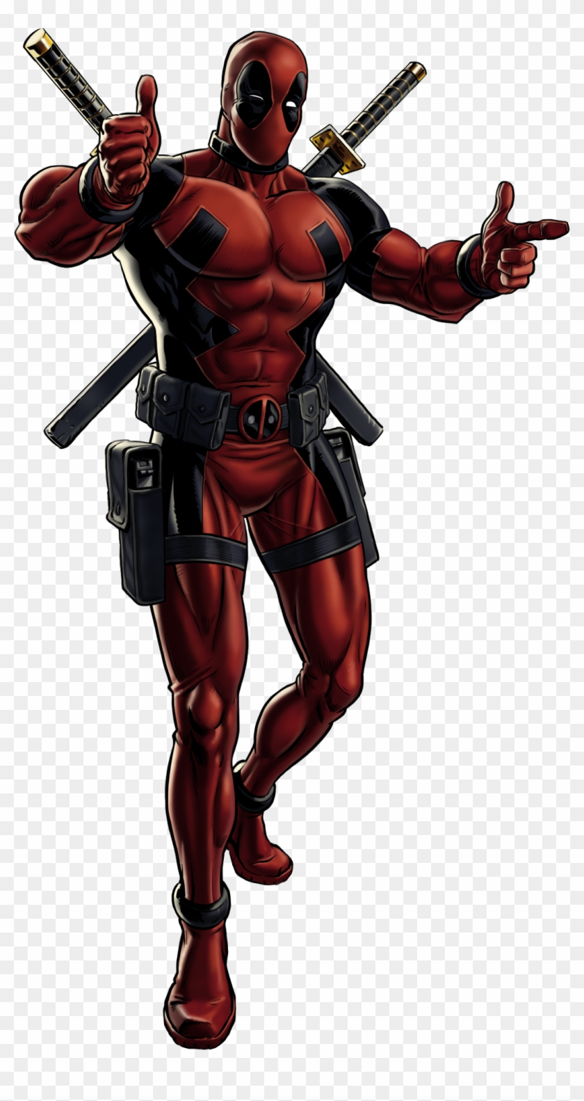 #deadpool #clip #art - Marvel Avengers Alliance Deadpool #268514