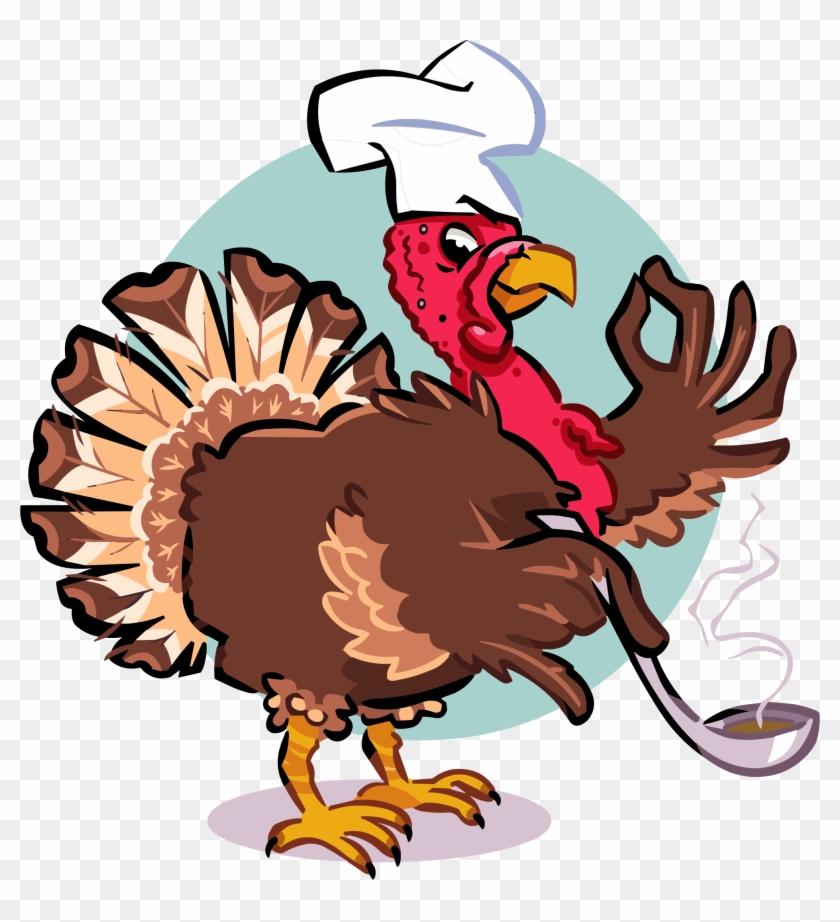 Medium Image - Turkey Chef Png #268593