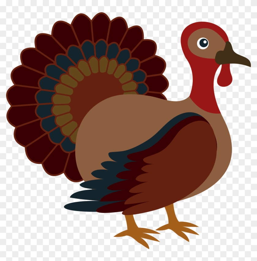 Thanksgiving Clipart Turkey - Turkey #268622