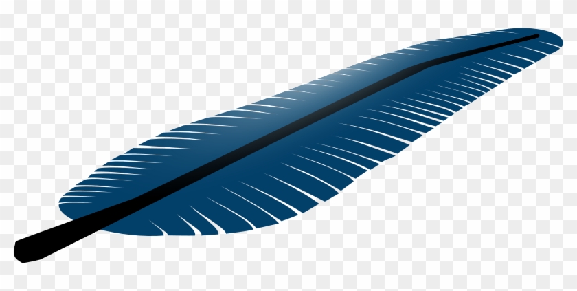 Blue Feather Clip Art #268678