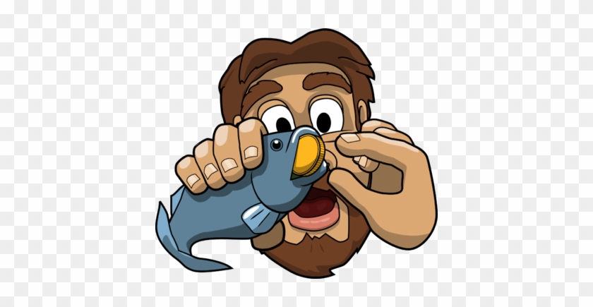Tax Money Clipart - Coin In The Fish's Mouth #268744