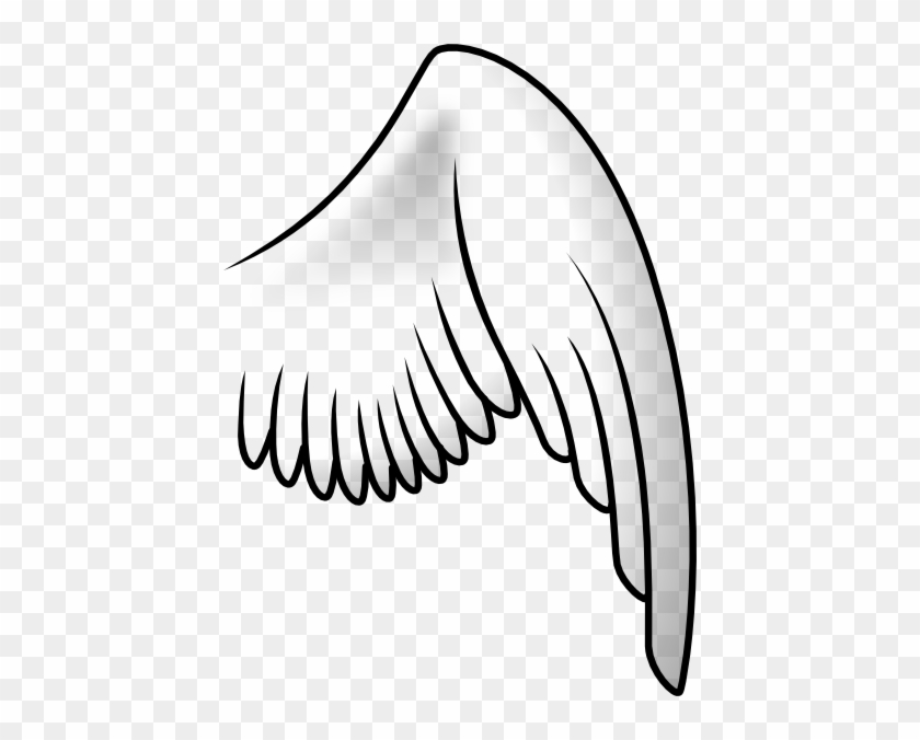 Wing Clip Art At Clker - Bird Wings Png #268772