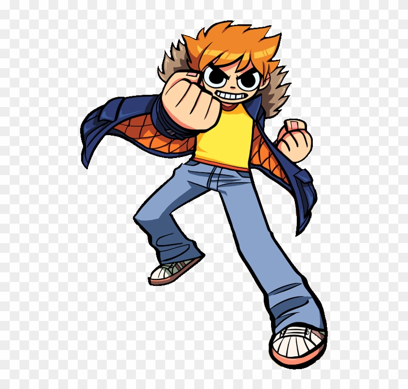 Scott Pilgrim Render By Dbar412 On Clipart Library - Scott Pilgrim Comic Png #268785