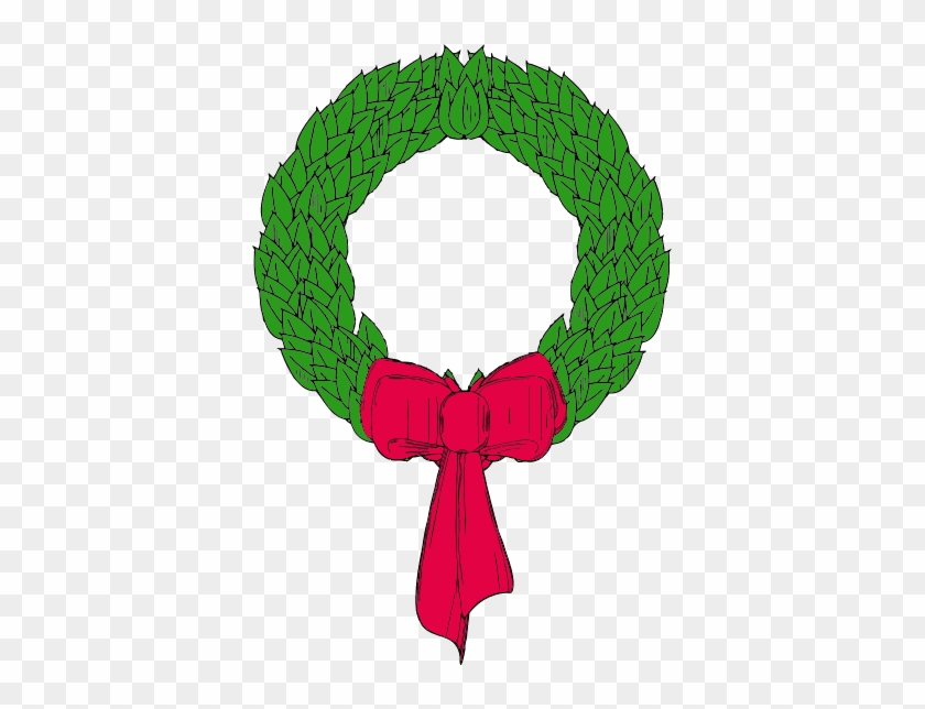 Free Christmas Wreath Clipart - Christmas Wreath Clip Art No Background #268952