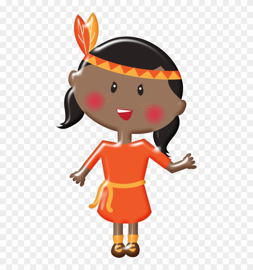 Pilgrimspocahontasclip Artthanksgivingclay Tutorialsindian - Pilgrims #268964