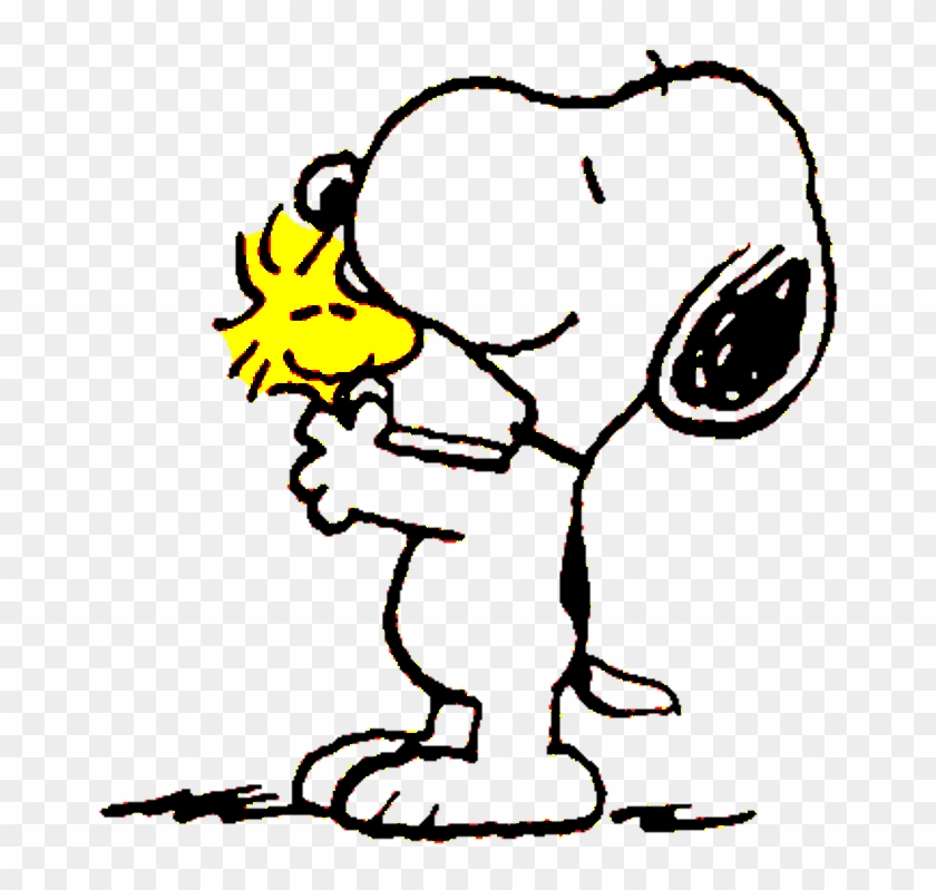 Snoopy Kisses Woodstock By Bradsnoopy97 - Snoopy Png #268985