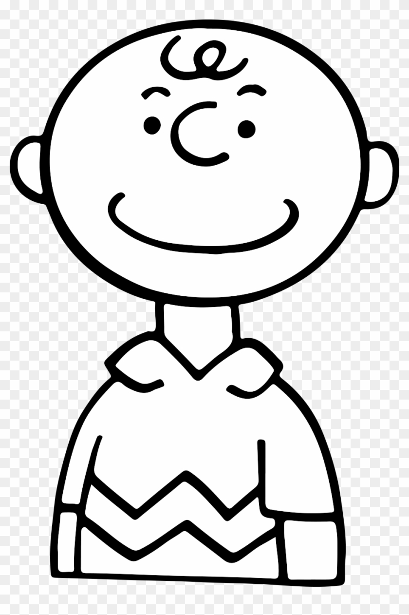 Draw A Straight Line Down That Is Close To His Body - Draw Charlie Brown #268991