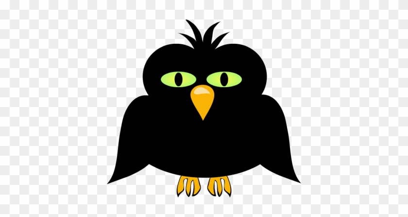 Crow Clip Art 2 Clipart - Crow Face Clipart #269032