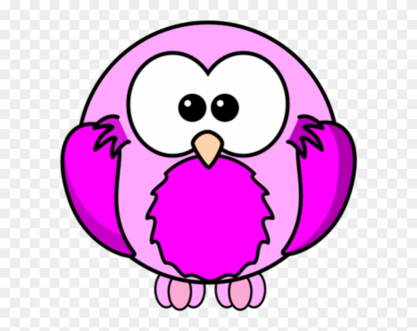 Lilac Pink Bird Cartoon Robin Image - Easy Wolf Face Drawings #269050