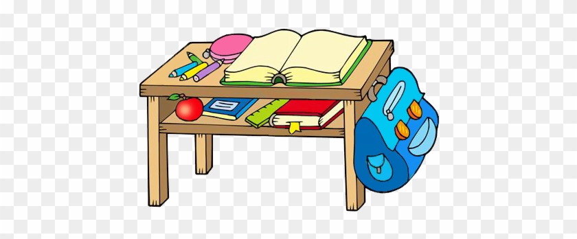 Obrázky Jsou Ve Formátu - School Table Clipart #269079