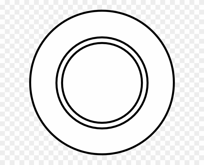 Plate Clipart Small - Circle #269139