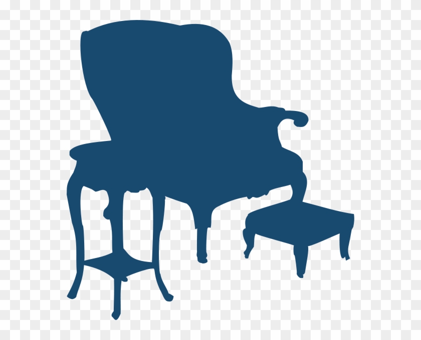 Armchair And Table Png Images - Arm Chair Silhouette #269143