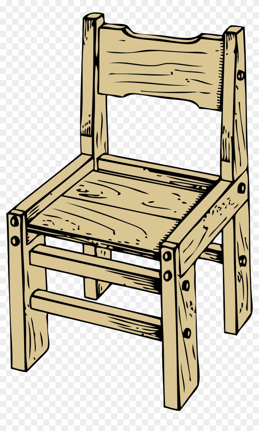 Big Image - Wooden Chair Clipart #269163