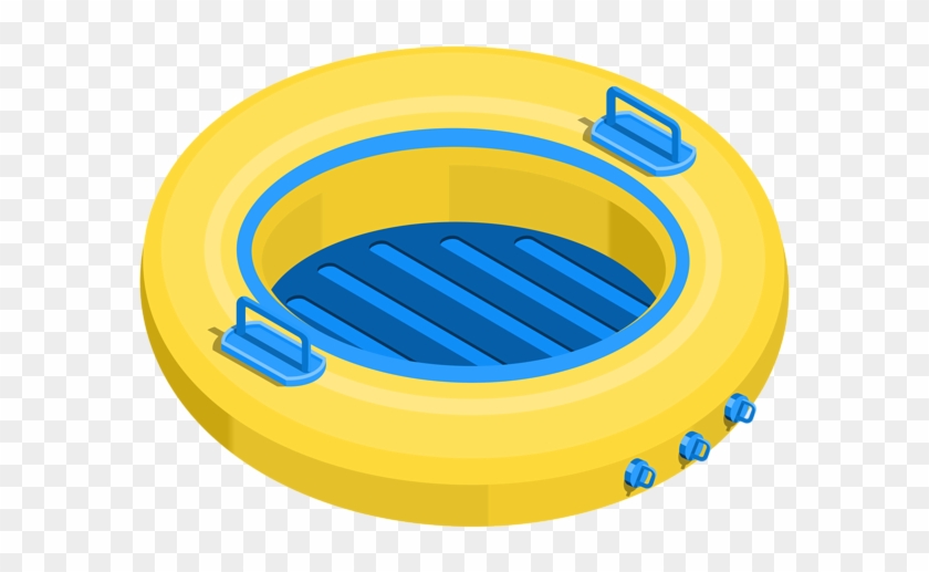 Inflatable Round Boat Transparent Png Clip Art Image - Inflatable Png #269220
