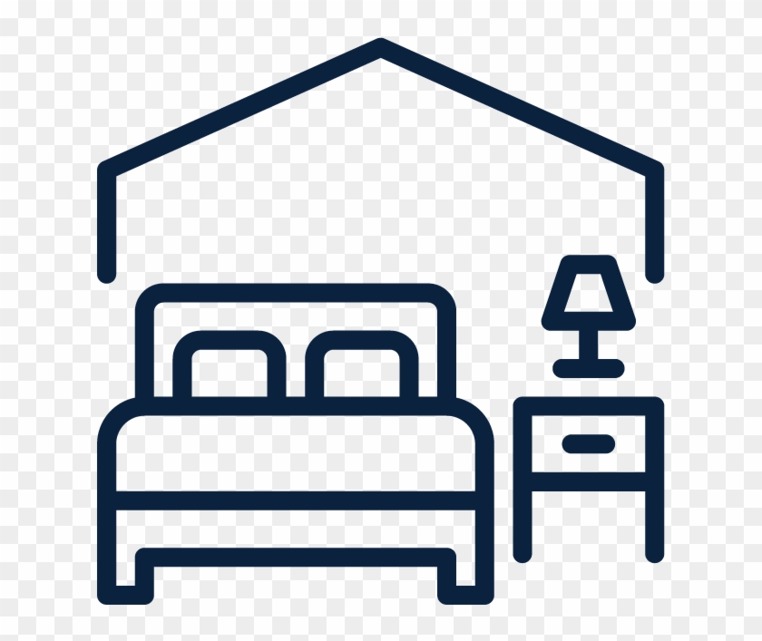 Dorms - Hotel Room Icon Png #269369