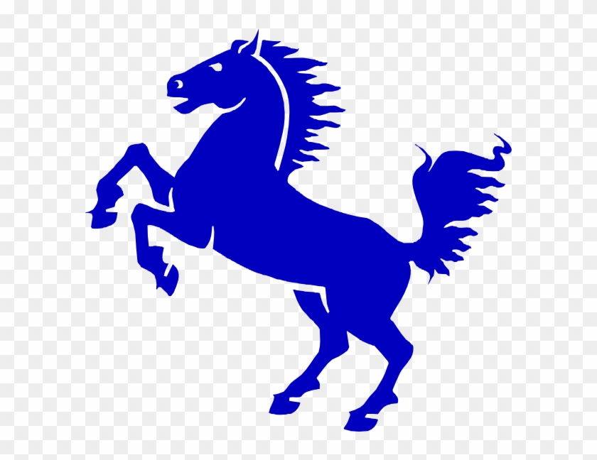 Blue Horse Clipart #269372