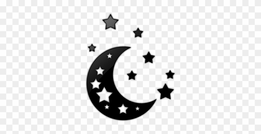 Moon And Stars Clip Art - Moon And Stars Clipart #269543