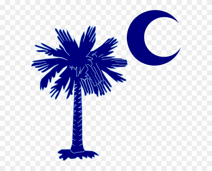 Palmetto Tree And Crescent Moon #269630