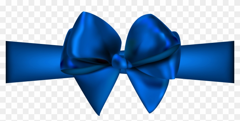 Blue Ribbon With Bow Png Clip Art - Red Ribbon Png #269677