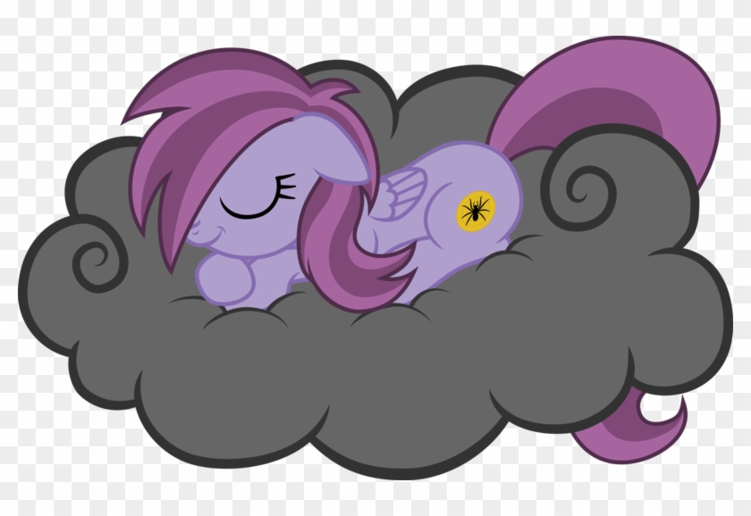 Spider Clipart Sleeping - Mlp Sleep Of Cloud #269676