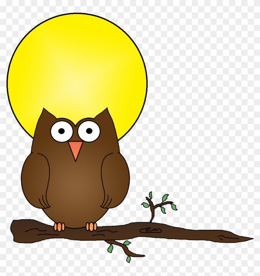 Download The Files Here - Owl Moon Clipart #269745